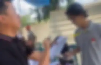 Viral di TikTok Video Caleg Mencak-mencak Tarik Nametag Petugas KPPS, Begini Faktanya