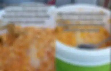 KOCAK! Pedagang Lupa Keluarkan Bubur dari Freezer, Membeku saat Hendak Dijual hingga Videonya Viral di TikTok