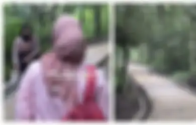 Niat Hati Healing tapi Malah Ketakutan, Momen Pengunjung Dikejar Monyet di Tahura Ini Viral di TikTok