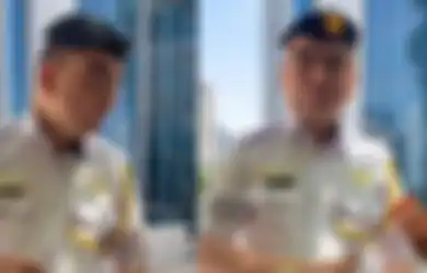 Bak Pinang Dibelah Dua, Sosok Satpam yang Disebut Mirip Mr Bean Ini Viral di TikTok
