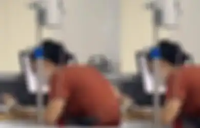 Tangan Diinfus, Seorang Petugas Nakes Tetap Kerja, Videonya Viral