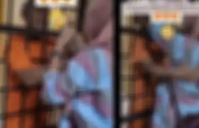 Bikin Mewek! Ibu Hamil Ngidam Disuapi Suami dari Balik Jeruji Besi, Videonya Viral di TikTok