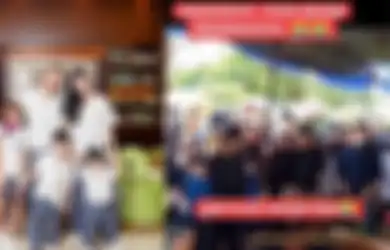 Ketiga Anak Stevie Agnecya Turut Saksikan Pemakaman, Putri Samuel Rizal Rangkul Kedua Adiknya yang Masih Kecil