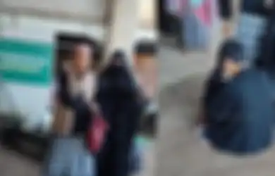 Heboh Pria Bercadar Menyusup ke Barisan Jamaah Wanita, Ini Sosoknya yang Ternyata Guru Agama SD, Penyamarannya Terbongkar Gegara Salaman