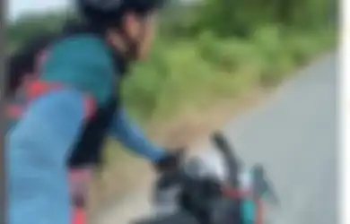  Kini Baru sampai Thailand, Pemuda Ini Viral Usai Nekat Gowes Demi Bisa Umrah: Ini Hari ke-82...