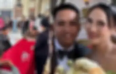 Asmara Bharada E dan Ling Ling Berakhir Bahagia, Akhirnya Bersanding di Pelaminan, Potret Manglingi Keduanya Disorot