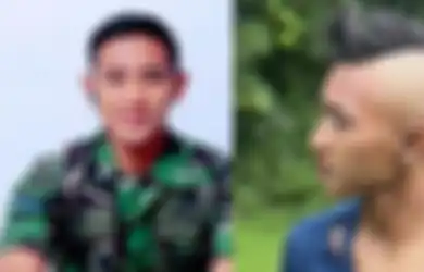 'Doa Keluarga', Tak Malu Unggah Fotonya Saat Masih Ngamen di Jalanan dengan Rambut Mohawk, Sandi Yudha Bangga Pamer Potretnya Jadi Prajurit TNI AL