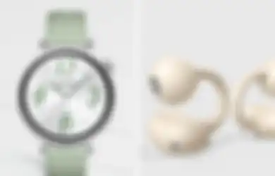Huawei Hadirkan FreeClip Varian Beige & Watch GT 4 41MM Warna Hijau