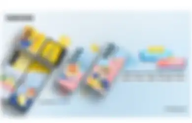 Samsung Kolaborasikan Elemen Nusantara dan Huruf Hangul Korea Selatan di Galaxy Wrap untuk Galaxy Foldable