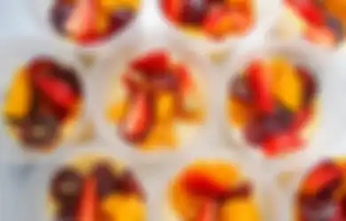 Resep Puding Santan Es Buah Segar, Takjil Buka Puasa Favorit Ramadan