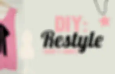 Restyle Your T-Shirt! Seru dan Gampang Buat Dicoba