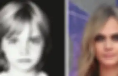 12 Foto Masa Kecil Para Supermodel Dunia Ini Keren dan Menggemaskan