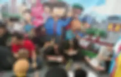 Nusantaranger dan Si Juki Ramai Dikunjungi Penggemar di Hellofest 10