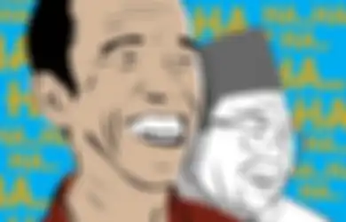 Senjata Humor Jokowi & Gus Dur
