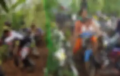 Sangar! Ketika Para Crooser Bersusah Payah, Ibu Ini Santai Saja