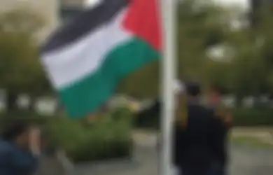 Bendera Palestina Berkibar di Markas PBB untuk Pertama Kalinya