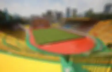 Demi Memperoleh Keberuntungan, Warna Stadion Ini Diubah Menjadi Emas. Hasilnya?