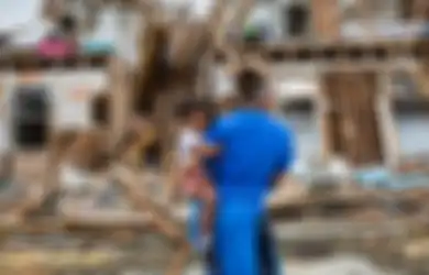 Ini Belum Diserang Nuklir Korea Utara Lo, Amerika Serikat Sudah Kelabakan Hadapi Amukan Badai Harvey