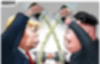 Layaknya Seorang Koboi, Korut Bikin AS Tak Berdaya karena 'Ditodong' Dua Senjata Sekaligus