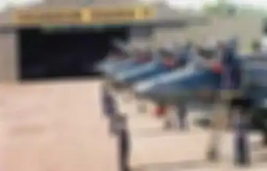 Kesulitan Perbaiki Jet Tempur Kiriman Isreal, Para Teknisi TNI AU Terpaksa Gunakan Kepala Kerbau