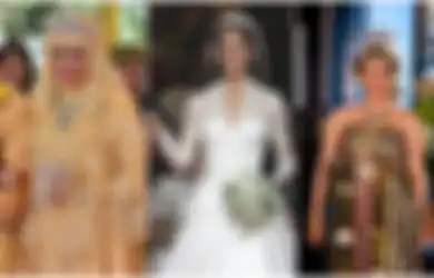 (Foto) 8 Potret Gaun Pernikahan Putri Kerajaan di Berbagai Belahan Dunia. Ada Putri Keraton Yogyakarta Juga Lho!