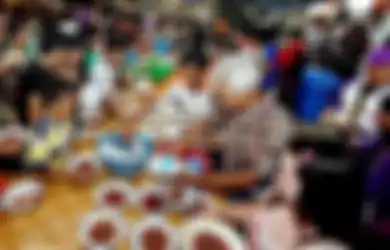 Menikmati Rendang Kerbau ala Suku Dayak