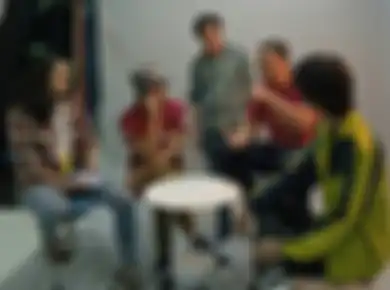 Pelajar SMA Interview Dadakan Para Cast Film 