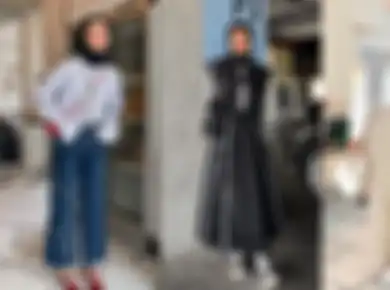 7 Inspirasi Outfit Stripes Untuk Hijabers, Dijamin Pasti Makin Kece