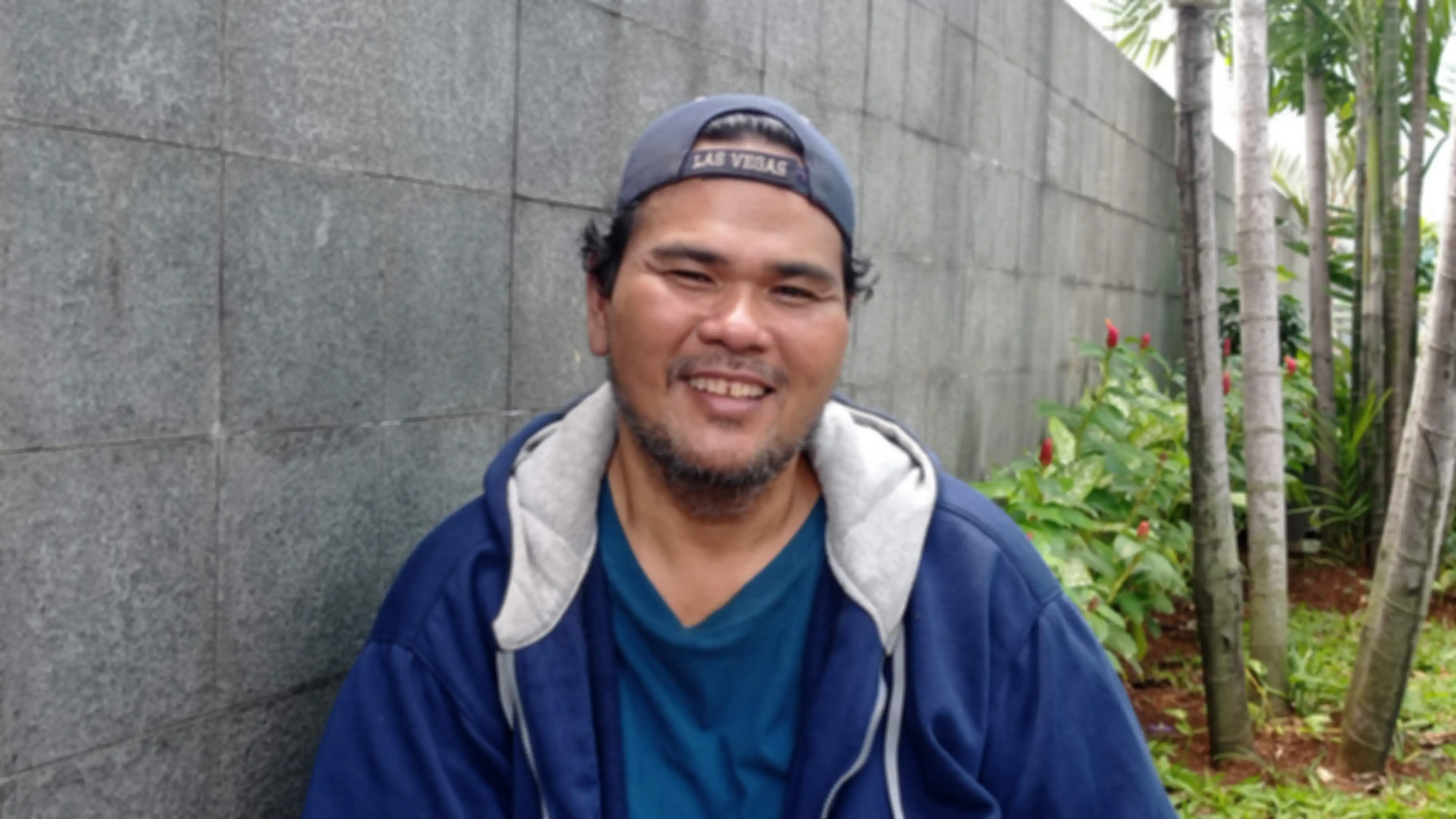 Fahmi Bo saat ditemui di studio Trans TV, Mampang Prapatan, Jakarta Selatan, Selasa (7/3/2023).
