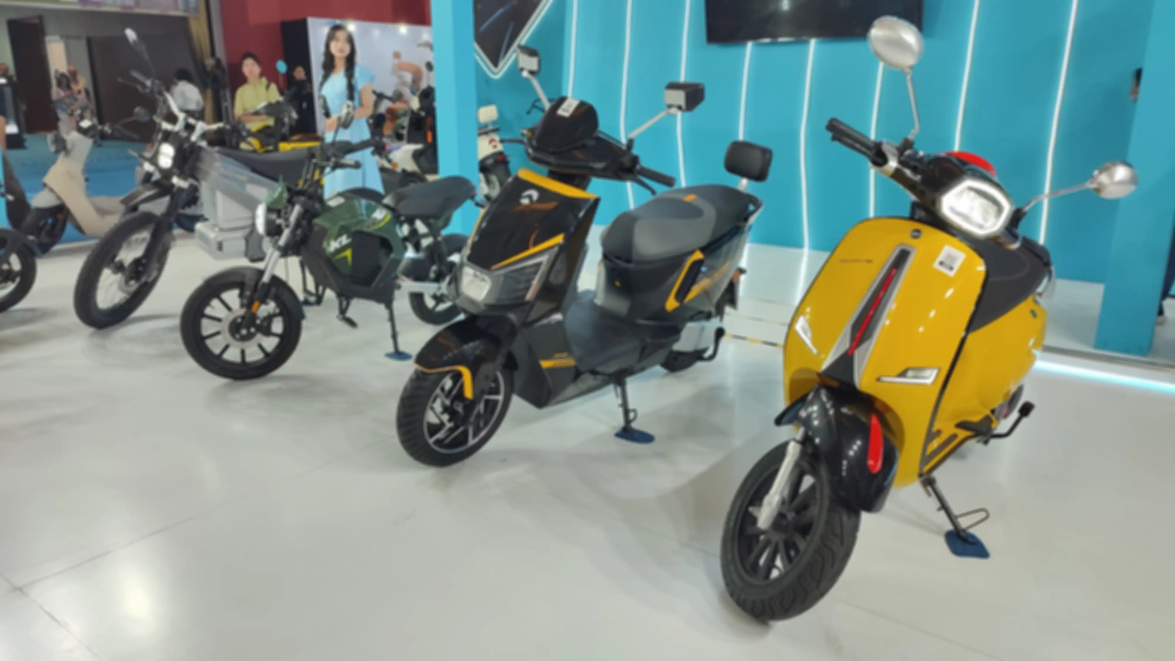 4 motor listrik baru Keeway EV di PEVS 2024.