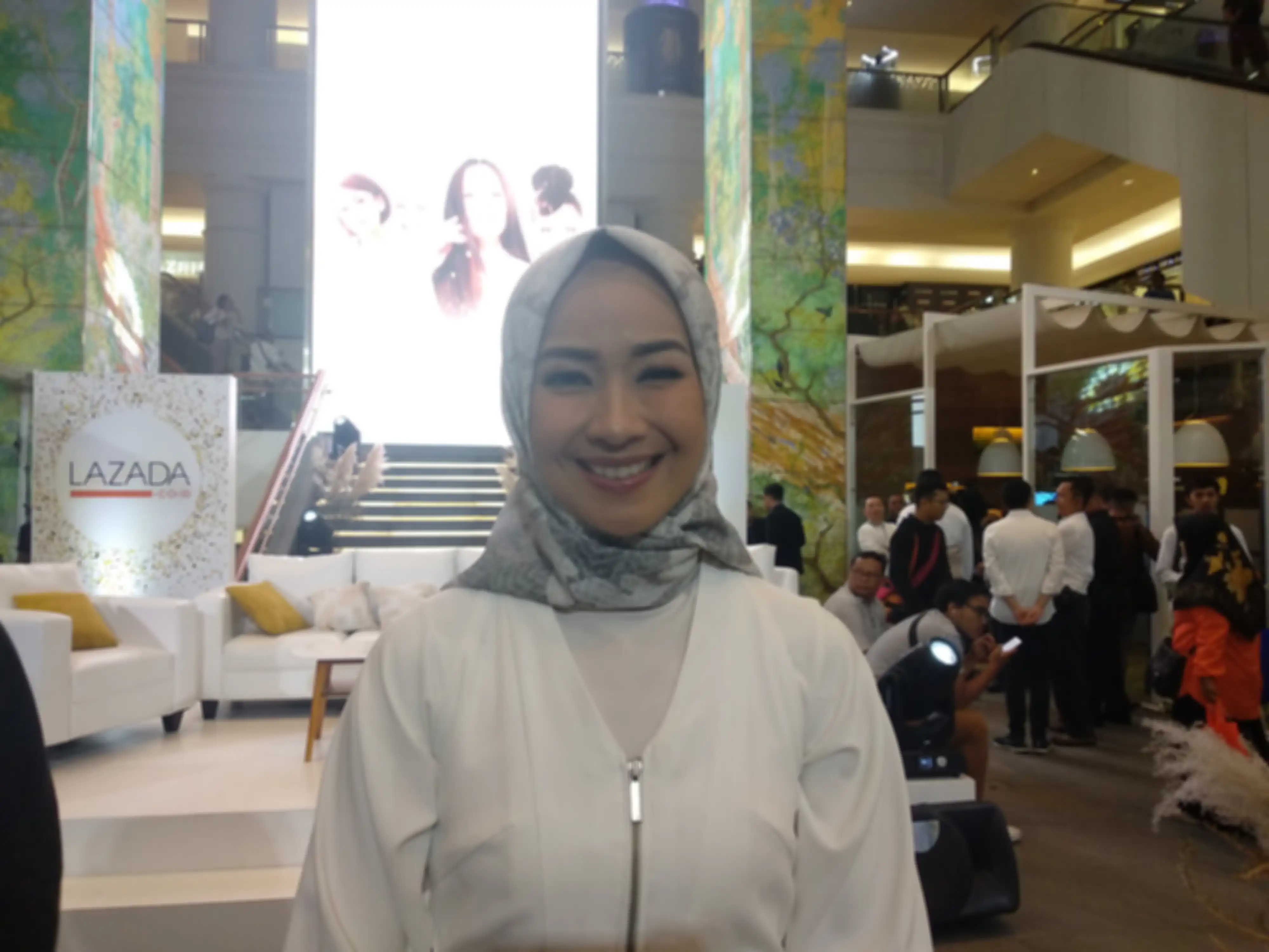  Alya Rohali saat Grid.ID temui di kawasan Senayan, Jakarta Selatan, Sabtu (9/3/2019).