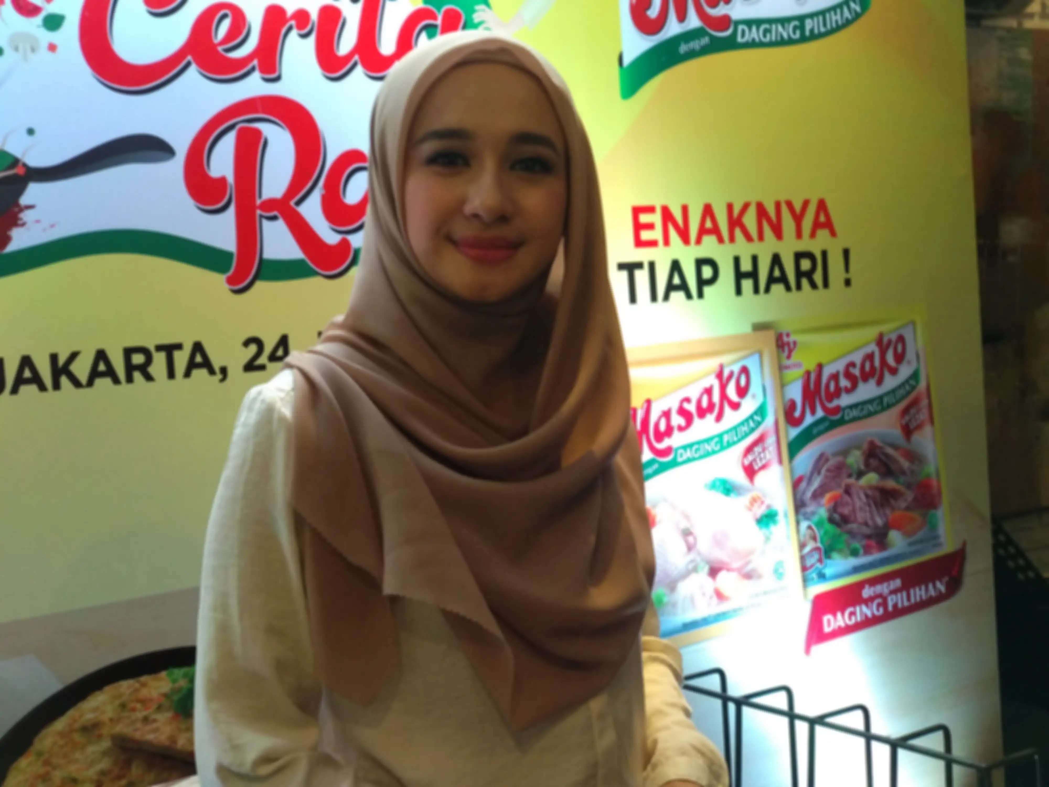 Laudya Cynthia Bellasaat ditemui Grid.ID di kawasan Kebayoran Baru, Rabu (24/7/2019)