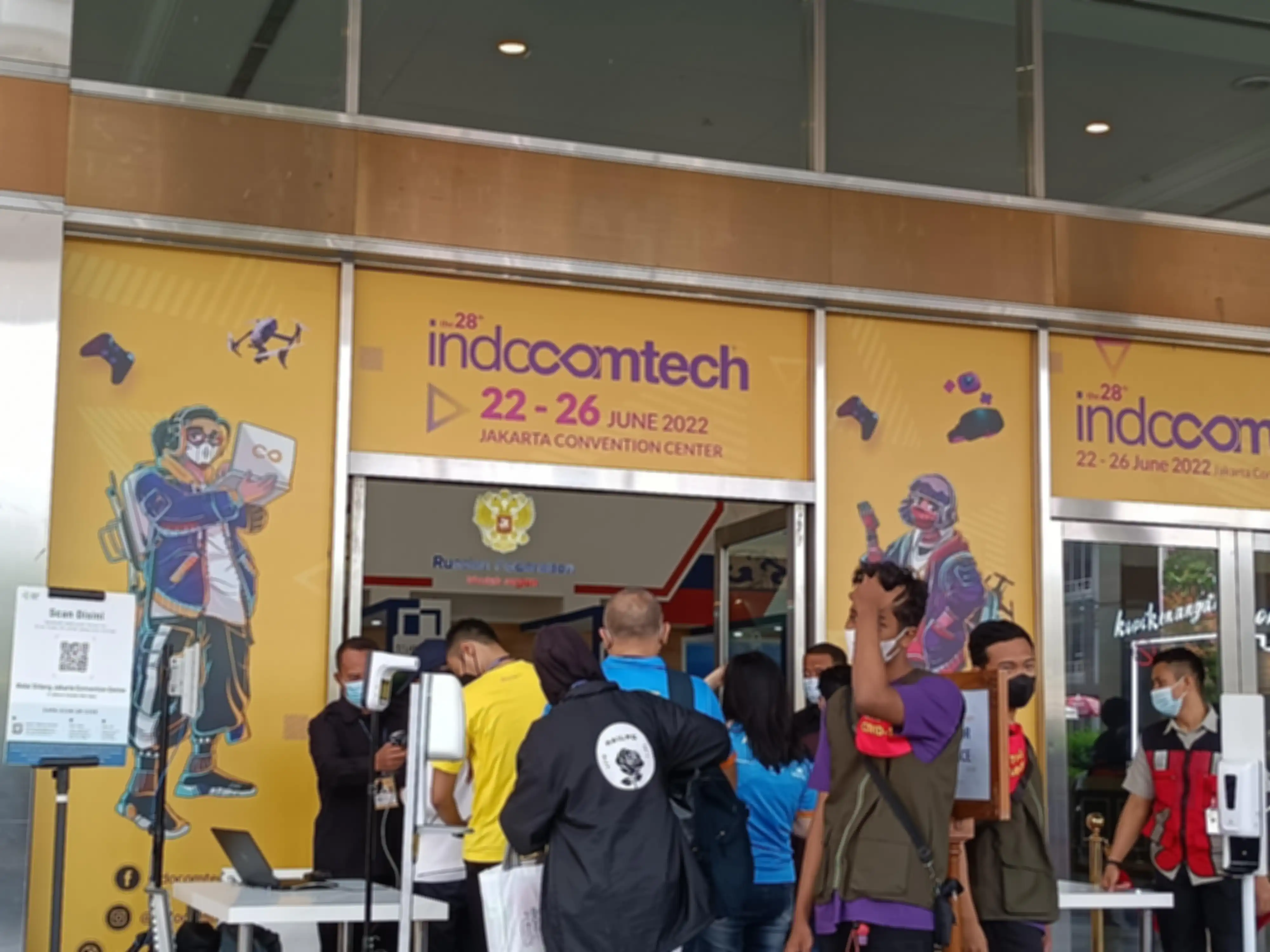Indocomtech 2022 telah hadir menargetkan 50.000 pengunjung.