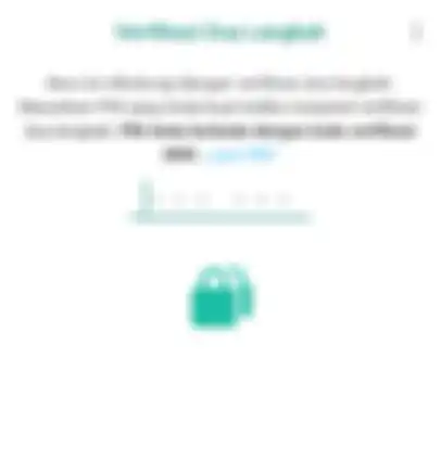 Verifikasi dua langkah di WhatsApp