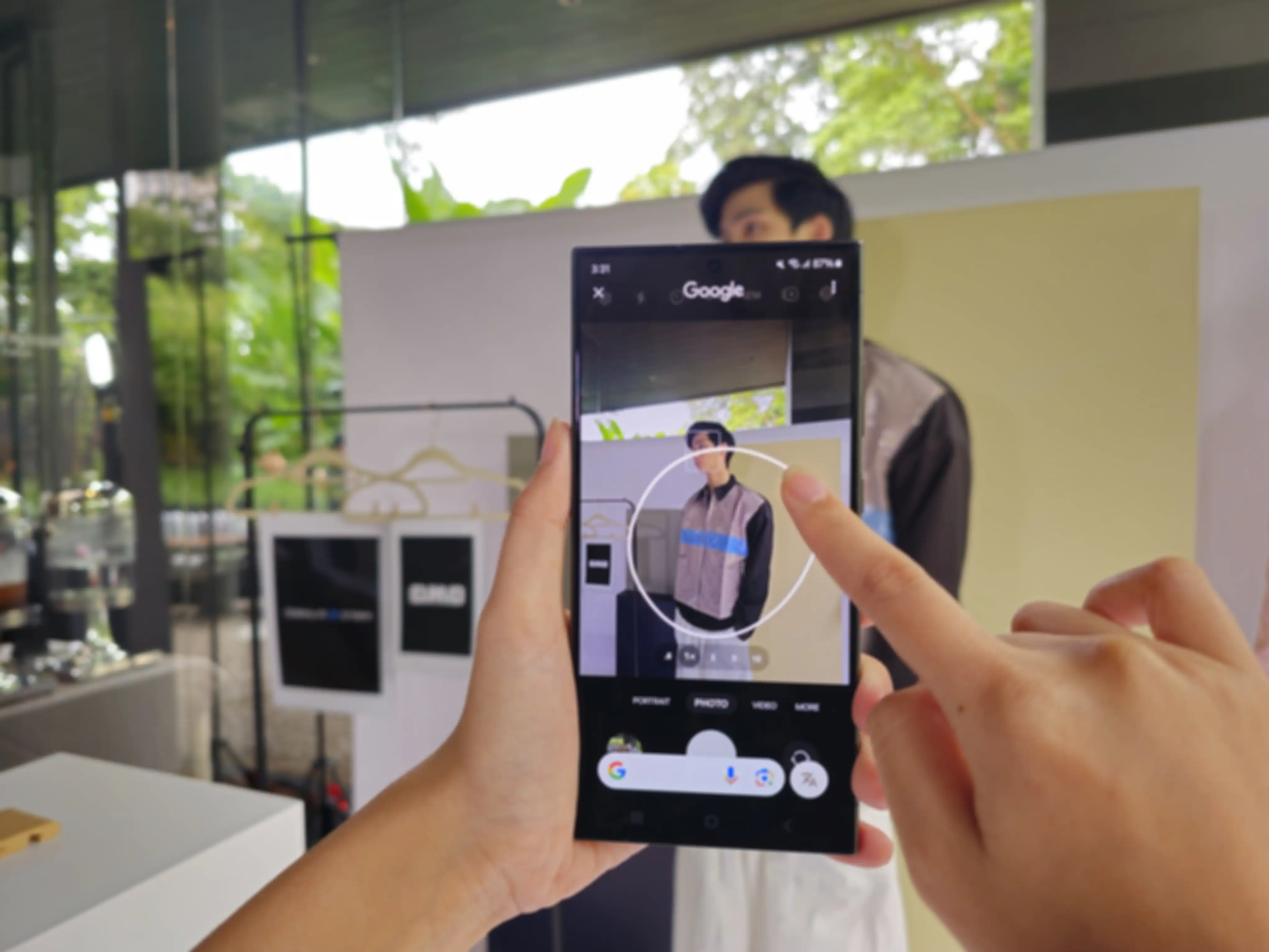 Fitur Circle to Search di Galaxy AI
