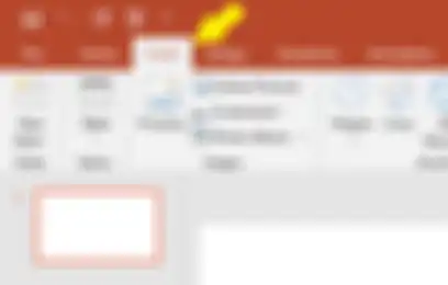 Menu Insert di PowerPoint