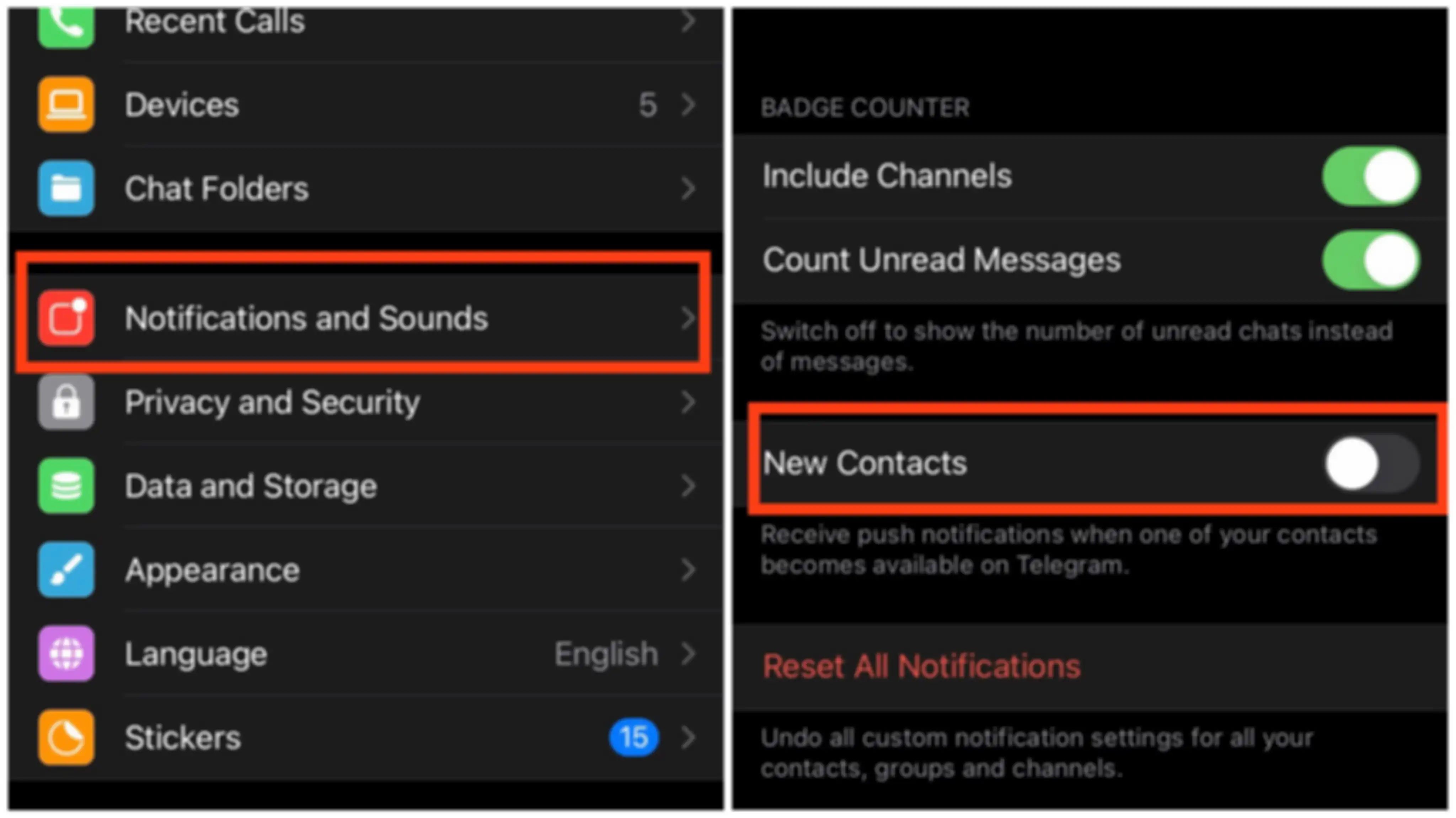 Langkah mematikan notifikasi pengguna baru bergabung di Telegram.