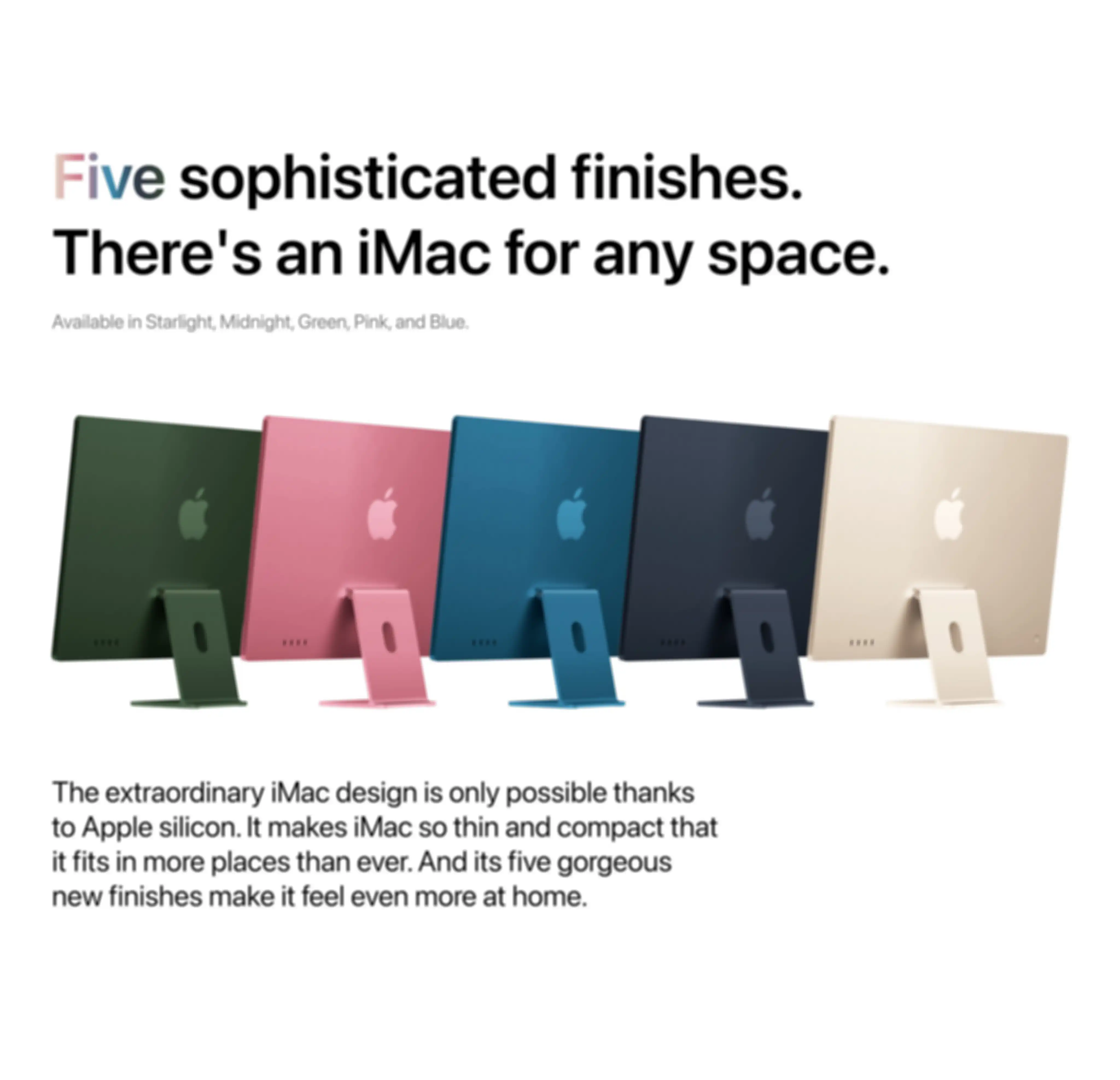 Konsep desain iMac M2