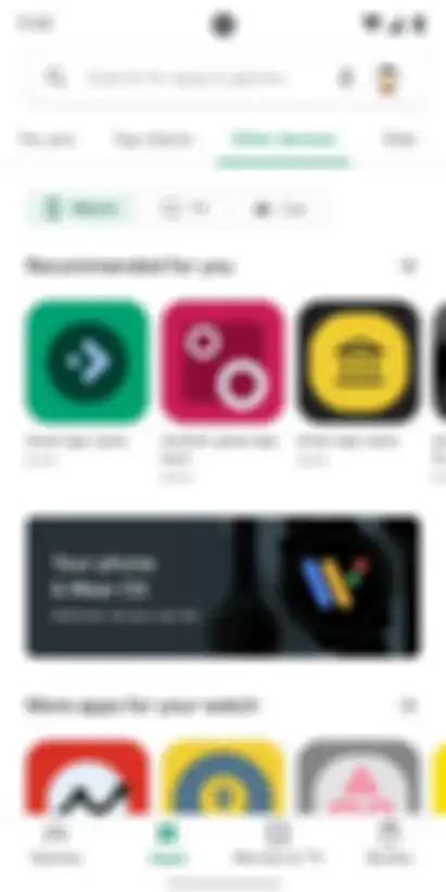 Beranda pada Google Play Store.