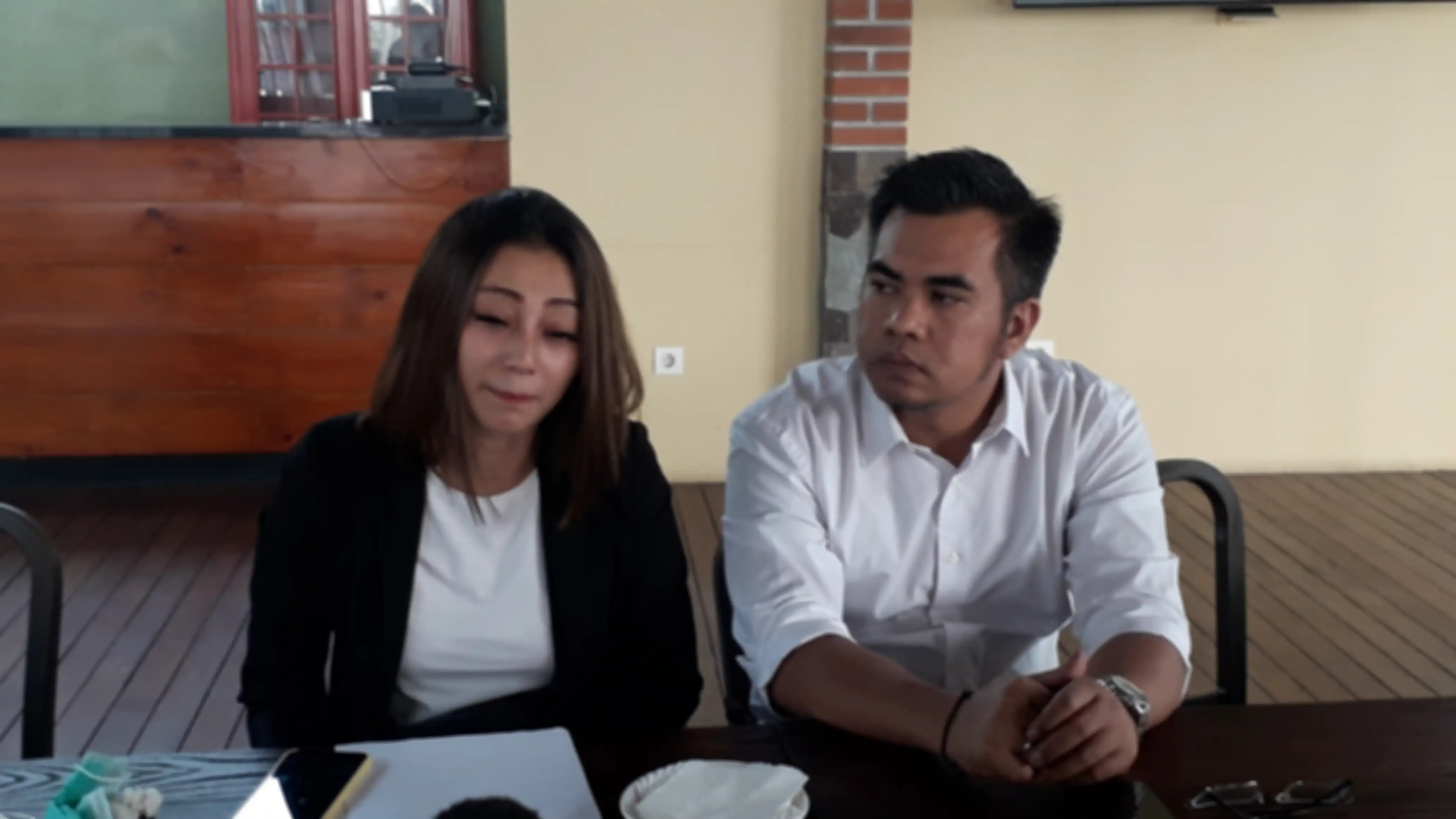 Chagii Amelia saat ditemui tim Grid.ID di kawasan Percetakan Negara, Jakarta Pusat pada Sabtu (13/7/2019).