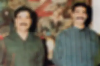 Saddam dan Uday Hussein