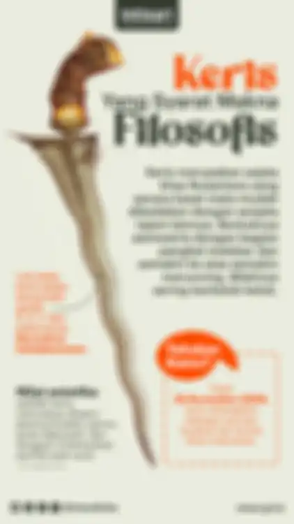 Keris yang Syarat Makna Filosofis