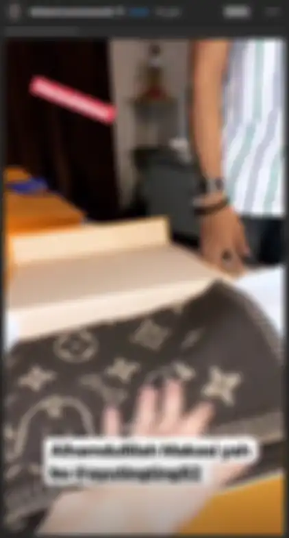 Hadiah untuk Arkana Mawardi dari Ayu Ting Ting