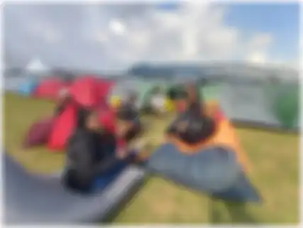 Para bikers Yamaha langsung menikmati suasana alam dataran tinggi Dieng.