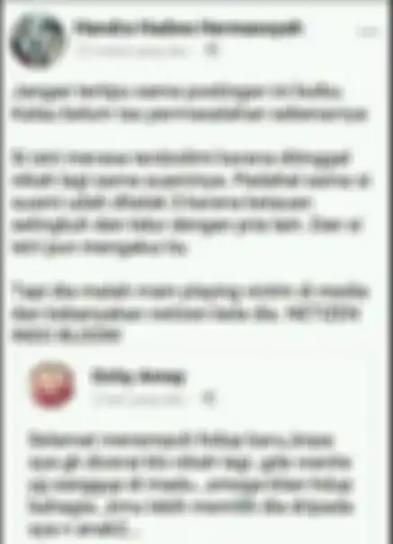 Postingan Hendra hadwa Hermansyah. 
