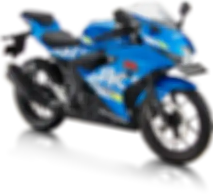 Suzuki GSXR150 warna biru jadi favorit