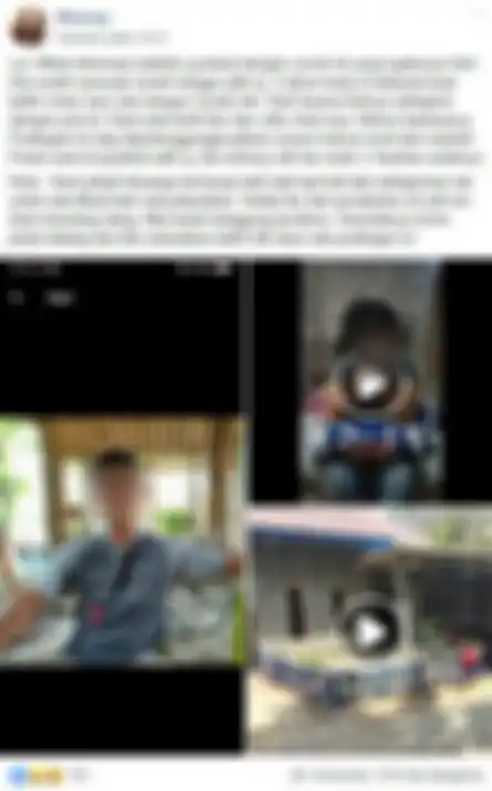 Unggahan Nanang di grup Facebook ICS. 