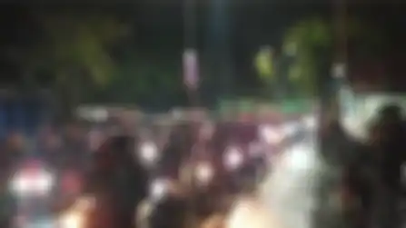 Video Ratusan Pemotor Mudik Sampai Bikin Macet di Cikarang, Polisi Langsung Kewalahan