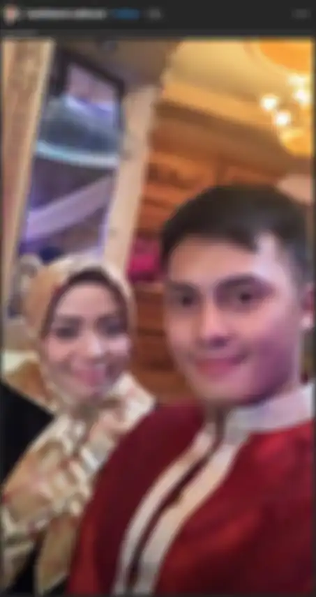 Muzdalifah dan Fadel Islami setelah resmi menikah