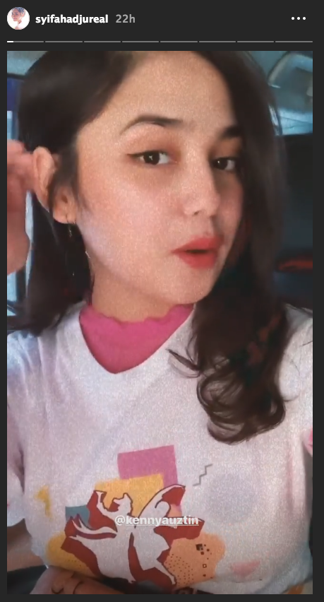 Instagram Stories Syifa Hadju